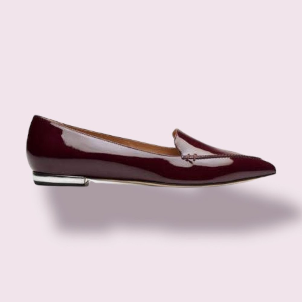 M.Gemi Argento loafer shoes in wine US 6.5